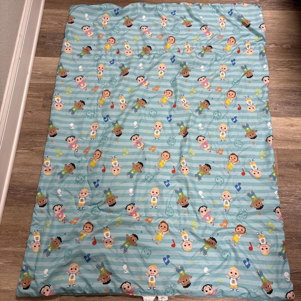 CoComelon And JJ Toddler Bed Microfiber Comforter 42x57 Reversible